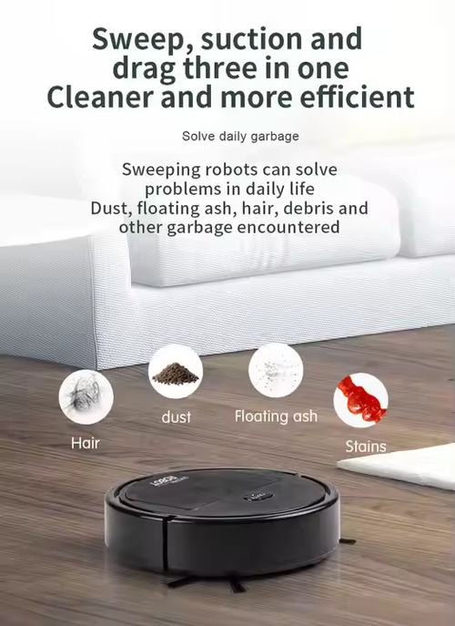 3 - in - 1 Smart Sweeping & Mopping Robot
