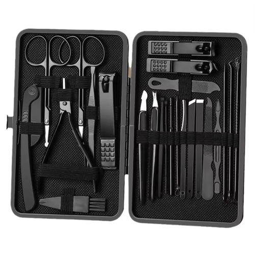 Sleek Black 24 - Piece Nail Care Collection