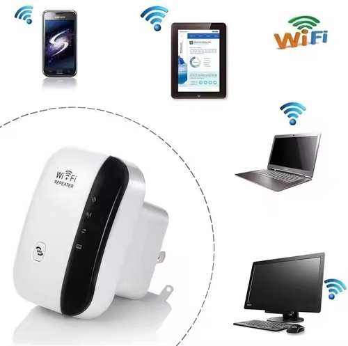 WiFi Dead Zone Terminator: 300Mbps 2.4G Extender