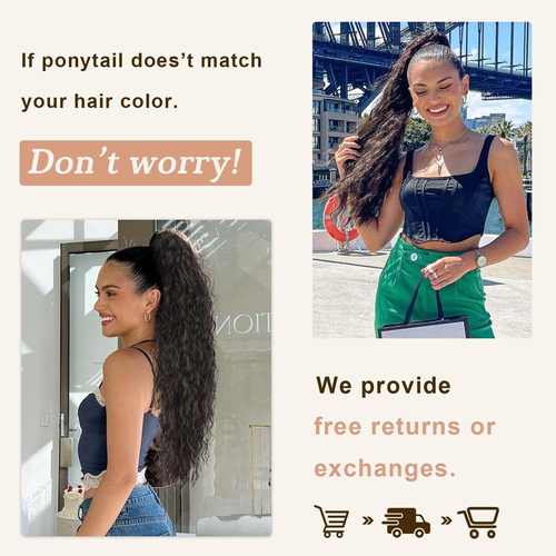 Effortless Beauty Curly Ponytail Extension