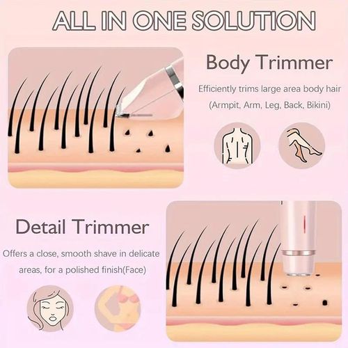 SmoothGlide 3 - in - 1 Womens Hair Trimmer
