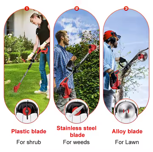 RedLith MultiBlade Grass Trimmer Kit