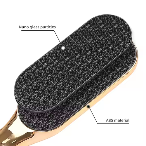 Nano Glass Long - Handle Foot File: Callus & Dead Skin Eraser