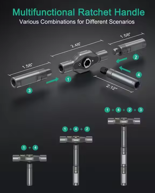 24 - in - 1 Magnetic Screwdriver Set: Ultimate Repair Tool