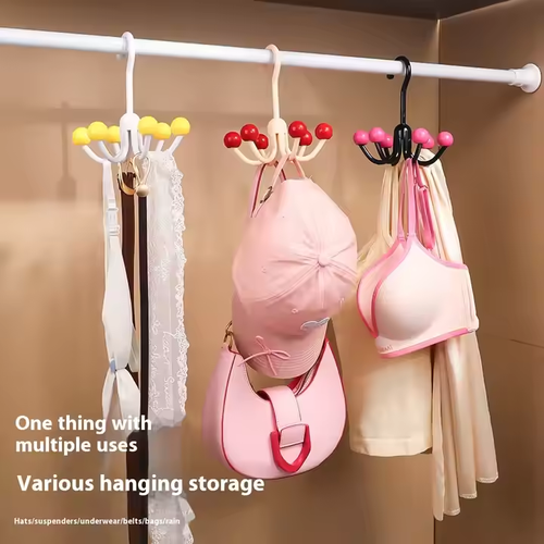360° Rotating Multi - Hook for Closet(10 - Pack)