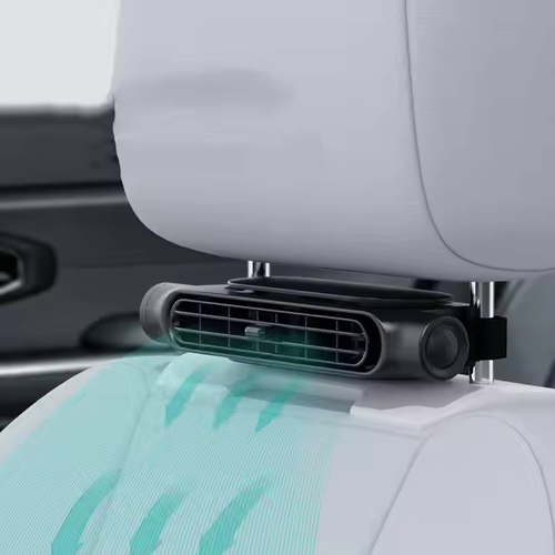 3 - Speed Car Seat Cooling Fan: Fast - Cool Mini Solution