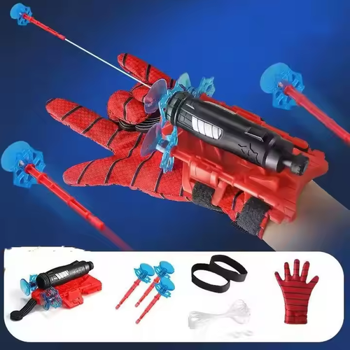 Spider Launcher Glove Set: Web - Shooting Fun