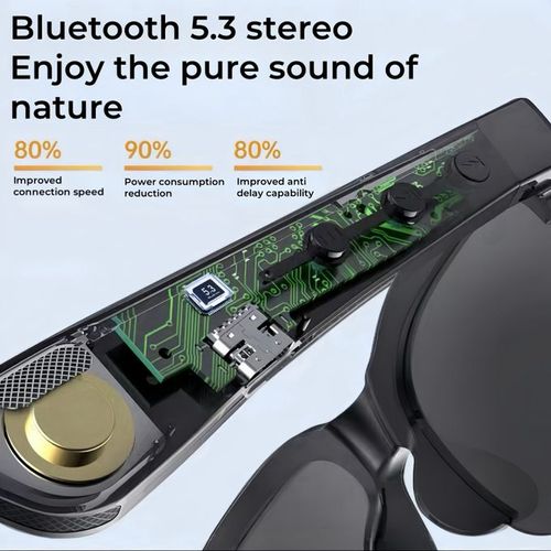GUIXIA XG88Pro Smart Bluetooth 5.3 Sunglasses Earphones