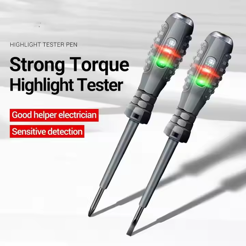 VoltSense 2 - in - 1 Tester Pen（10 Slotted + 10 Phillips Bits Set）