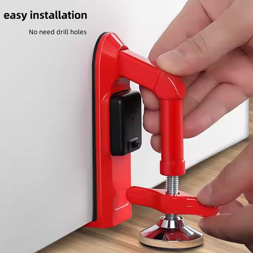 Heavy - Duty Alarm Door Barrier: Anti - Theft Protection
