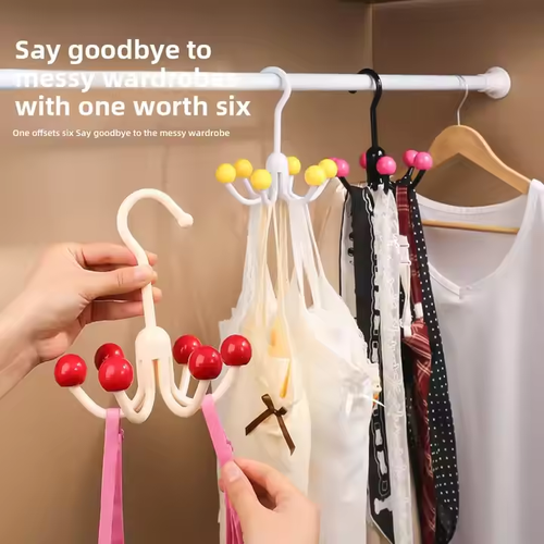 360° Rotating Multi - Hook for Closet(10 - Pack)