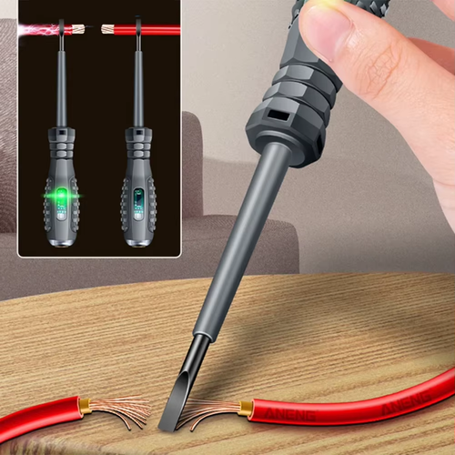 VoltSense 2 - in - 1 Tester Pen（10 Slotted + 10 Phillips Bits Set）
