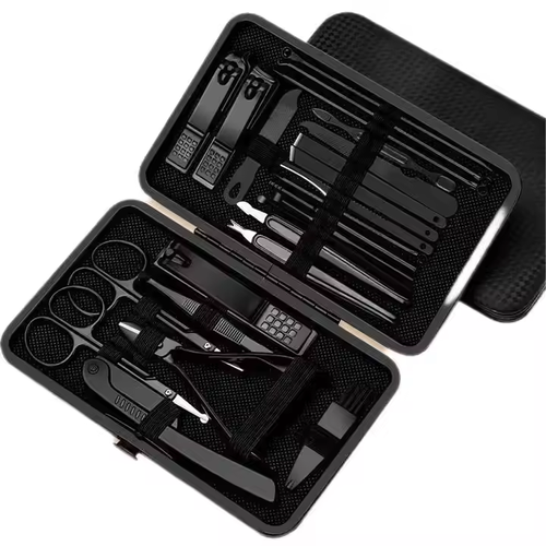 Sleek Black 24 - Piece Nail Care Collection