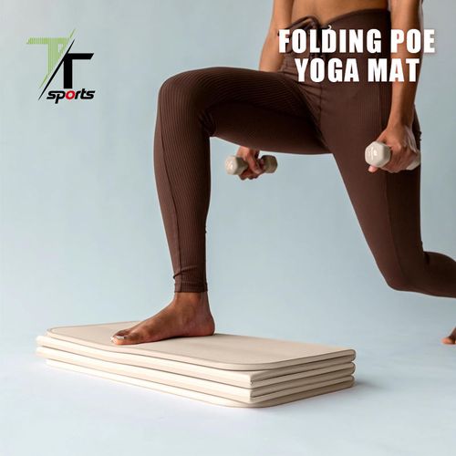 Waterproof Foldable Sports Fitness POE Yoga Mat