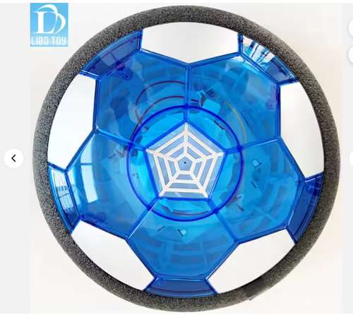 Indoor Kids Levitation Soccer LED Light Bouncing Puzzle Boys and Girls Battle Floor Music Air Cushion USB