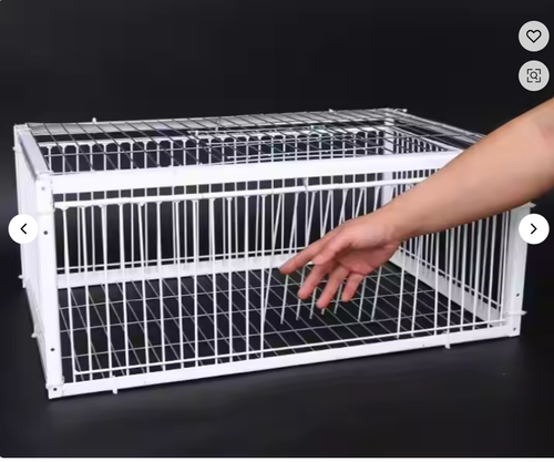 40*30*26cm foldable galvanized birdcage, wild pigeon humanitarian birdcage, one-way entrance for catching pigeons