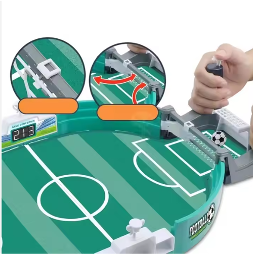 Mini Table Football Board Game Tabletop Soccer Game Play Ball Toys Party Soccer Match Mini Desktop Play Board Toys for Kids