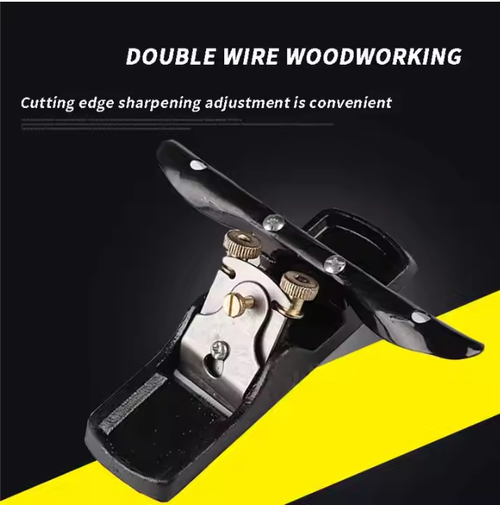 Cheap Adjustable Woodworking Manual Bird Planer High Carbon Steel Blade All Metal Planer Body Mini Portable Hand Push Planer