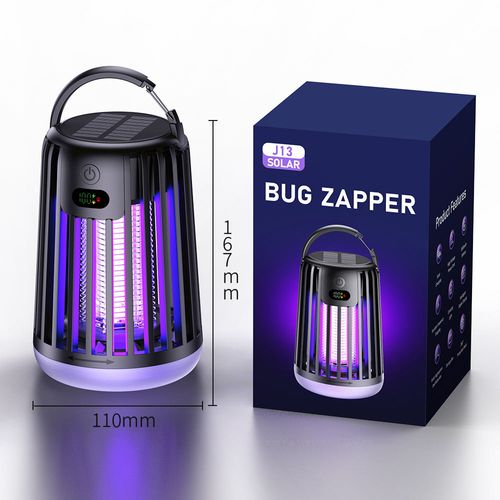 Solar Rechargeable Mosquito Killer Lamp
