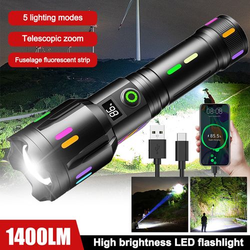 Waterproof  Portable high-intensity flashlight