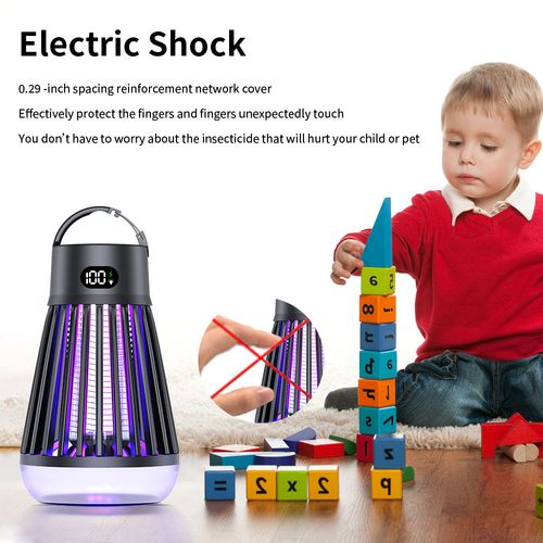 Solar Rechargeable Mosquito Killer Lamp