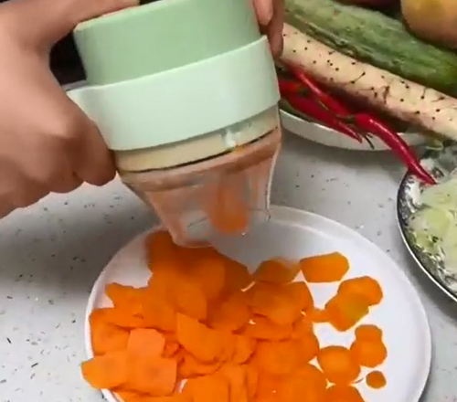 Electric vegetable cutter