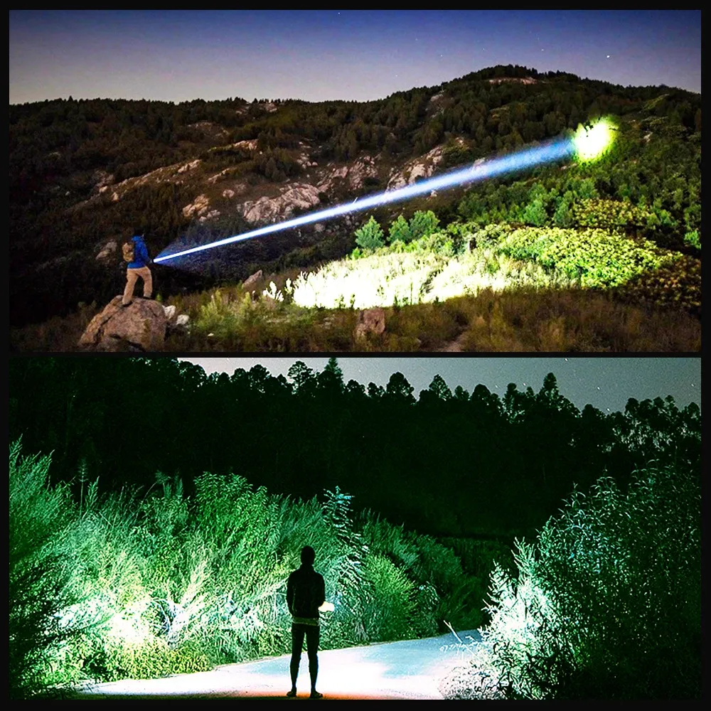 Waterproof  Portable high-intensity flashlight
