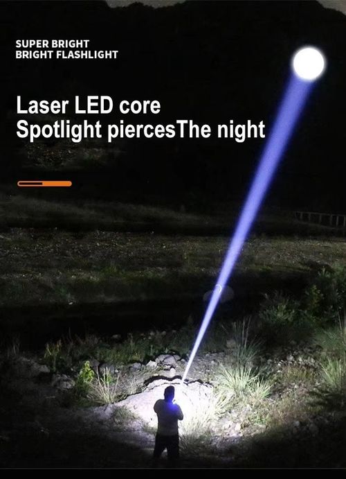 Waterproof  Portable high-intensity flashlight