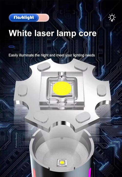 Waterproof  Portable high-intensity flashlight