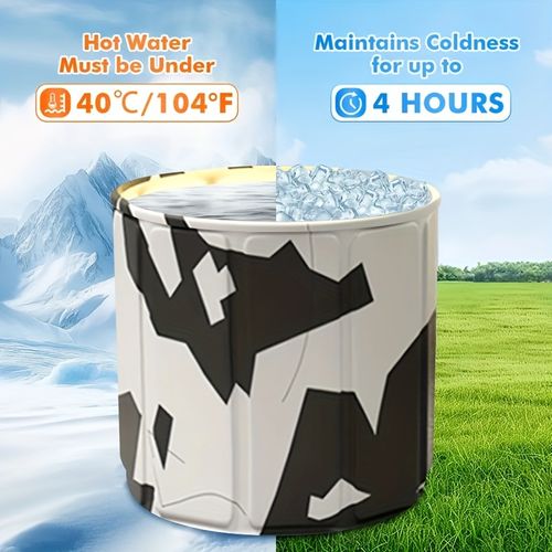 Foldable Soaking Bathtub for Adults