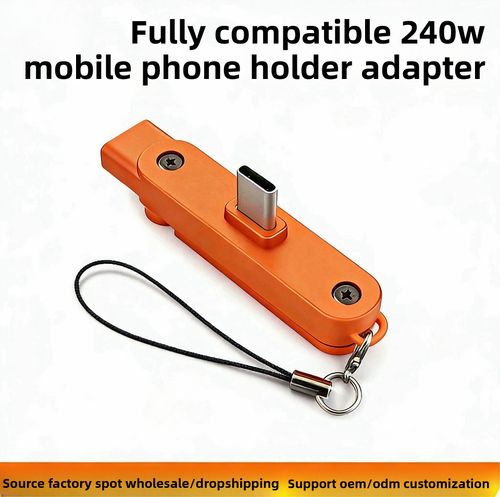 Fast Charging USB-C Cable with Foldable Phone Stand