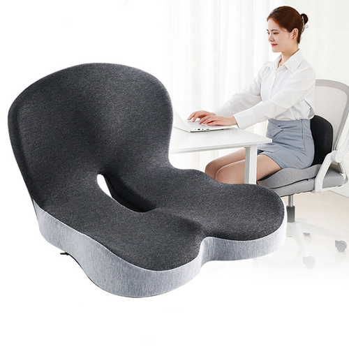 Memory Foam Skin-Friendly Non-Slip Hoodie Fabric Comfortable Seat Cushion