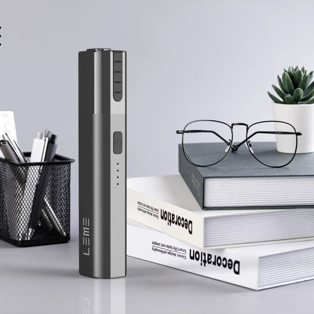 LEME Pro二代 加熱主機 LEME Sheen樂美 新版本升級金屬外觀材質 4檔調溫 通用IQOS2.4 IQOS3.0 LEME 樂美 M牌 H牌