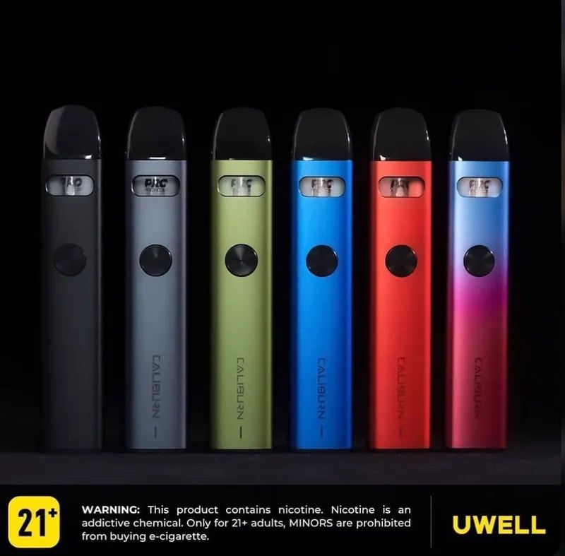 台灣現貨-Uwell Caliburn A2咖哩棒/電子煙主機套裝/A2空倉(4入組）