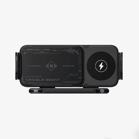 KC Certified 15W Wireless Car Charger for Samsung Foldable Screens, Rotatable Car Phone Holder