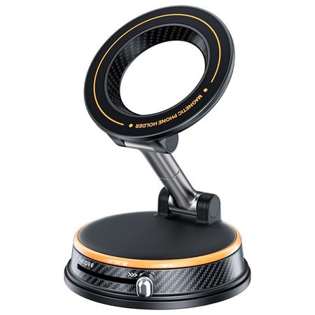 Vacuum Adsorption Magnetic Rotating Car Navigation Phone Holder Suction Cup Car Magnetic Phone Holder