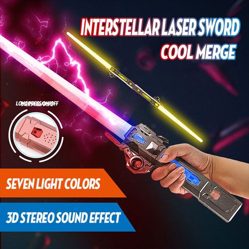 Colorful Retractable Music Laser Sword