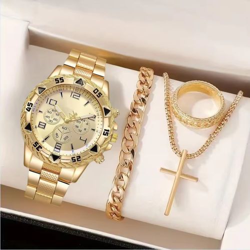 Fashionable rock heavy pop large dial men's quartz watch, luxury brand men's watch, Relogio Masculino Saat.