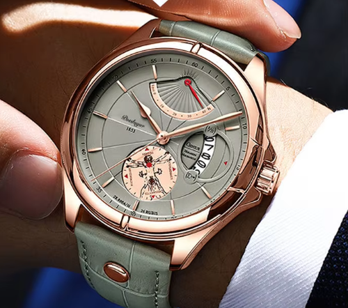Fashion Trends Men's Leather Quartz
