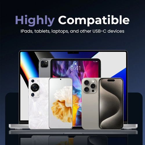 ⚡2-in-1 Invisible Holder Charger Cable – 240W Fast Charging Cord with Built-In Phone Stand