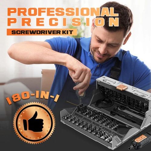 180-in-1 Professional Precision Screwdriver Kit