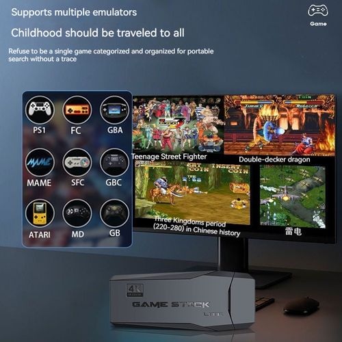 Retro Game Console with Wireless Controller ,within 20000+ Games Built-in