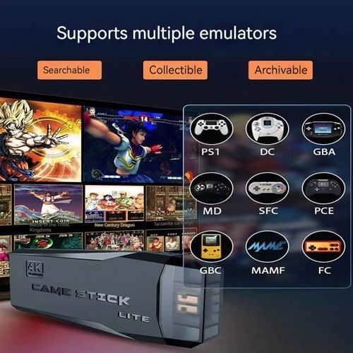 Retro Game Console with Wireless Controller ,within 20000+ Games Built-in