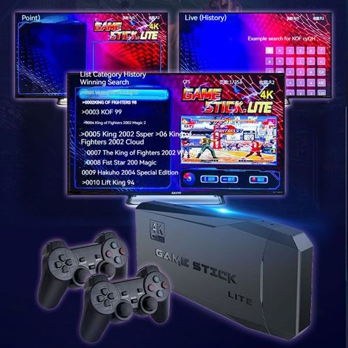 Retro Game Console with Wireless Controller ,within 20000+ Games Built-in