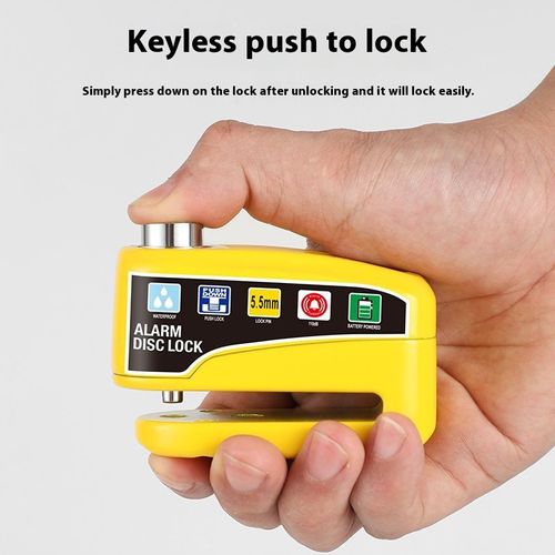 Motorcycle Anti-theft Alarm Disc Lock