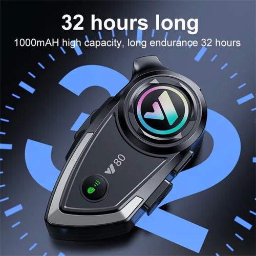 Bluetooth 5.3 Motorcycle Intercom Wireless Earphone Y80 for Helmets