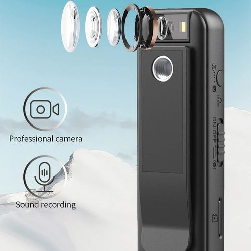 32g HD Night Vision Back Clip Camera Recorder