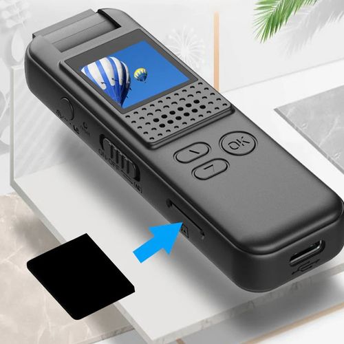32g HD Night Vision Back Clip Camera Recorder
