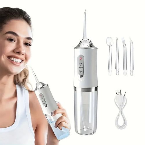 Rechargeable Water flosser portable teeth cleaner travel toothbrush portable oral dental floss irrigator