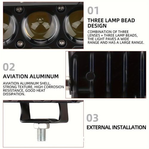 Motorcycle Driving Light LED Auxiliary Light